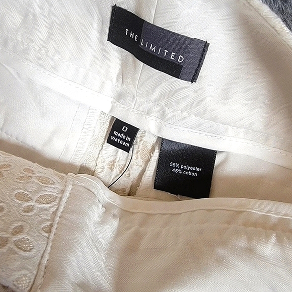 The Limited 0 Low Rise Shorts White Y2K - Picture 8 of 11